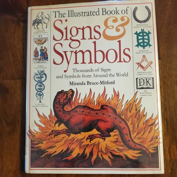 Illustrated Book of Signs & Symbols Great for Artists Crafters Research - Picture 1 of 8